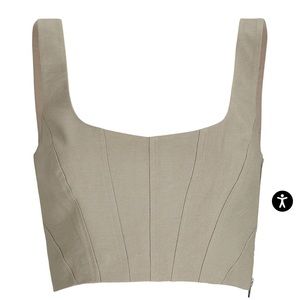 NWT INTERMIX exclusive domenica corset top